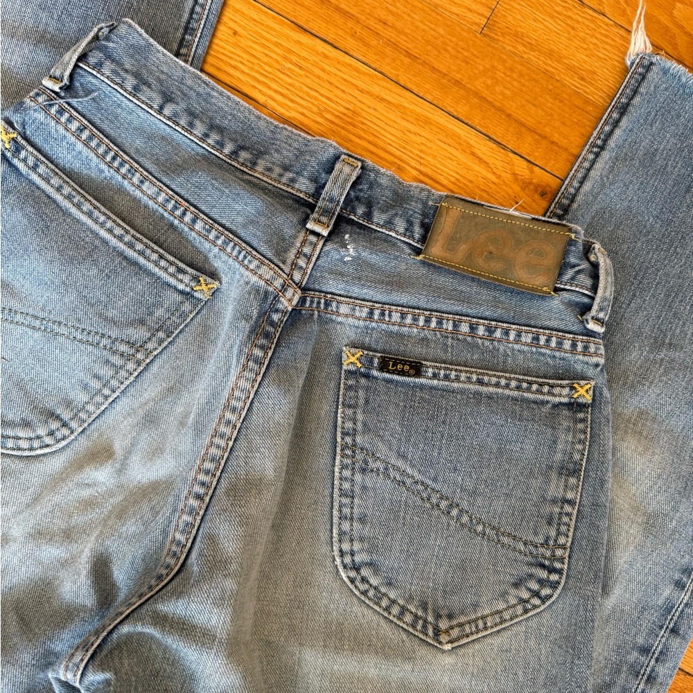 Vintage Lee Women’s Sanfordized Denim Blue Jeans